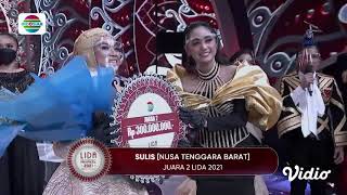 Detik Detik Kemenangan Akhirnya Iqhbal Sumbar Terpilih Menjadi Juara LIDA 2021 [upl. by Oinotla]