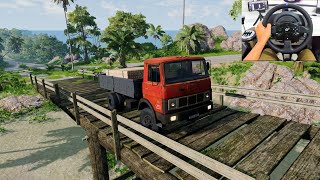 BeamNG Drive Volvo truck off Road BeamNG drive Gameplay With Thrustmaster [upl. by Odelinda]