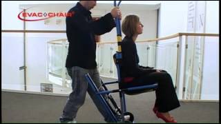 How to use an Emergency Evacuation Chair from EvacChair [upl. by Ellerrehc612]