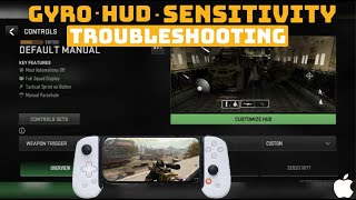 The BEST settings for Warzone Mobile  Gyro Sensitivity HUD Troubleshooting [upl. by Yllil191]