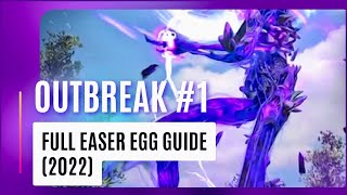 Outbreak 1 Full Easter Egg Guide Updated 2022 [upl. by Heddi]