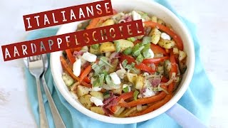 RECEPT Italiaanse aardappelschotel  LEKKER EN SIMPEL [upl. by Larochelle]