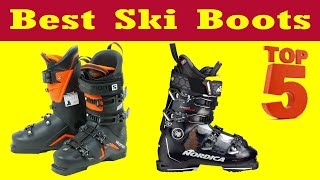 Top 5 Best Ski boots 2021 [upl. by Selim423]