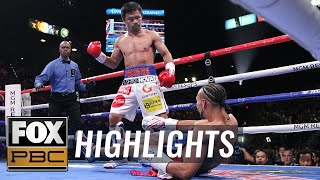 Manny Pacquiao vs Keith Thurman Full Fight  HIGHLIGHTS  PBC ON FOX [upl. by Didi]