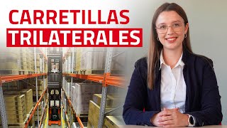 Carretillas trilaterales para pasillos muy estrechos  ¿Qué son [upl. by Eiggem902]