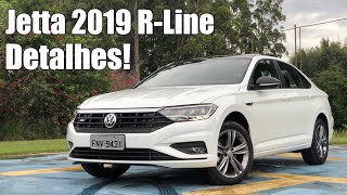 Novo Jetta 2019 RLine em Detalhes  Falando de Carro [upl. by Olathe]