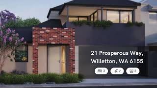 21 Prosperous Way Willetton WA 6155 [upl. by Batholomew16]