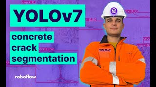 YOLOv7 Segmentation  Concrete Crack Detection  Google Colab  stepbystep Tutorial [upl. by Child]