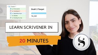 How to Use Scrivener 2024  Simple Tutorial for Overwhelmed Fiction Writers [upl. by Aitrop204]