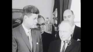 Albert Bremer JFK Visit Nov 20th 1963 WWII Eighth Armored Div [upl. by Lamont209]