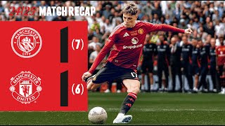 Man City 7 11 6 Man Utd  Match Recap [upl. by Issi]