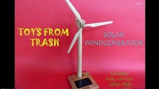 SOLAR WINDGENERATOR  ENGLISH  12MBavi [upl. by Aenil]