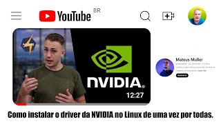 Driver de vídeo no Linux  Não consegui [upl. by Dickinson]