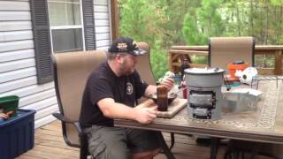 Shrimp and Sausage Gumbo on the EcoZoom Stove Part Two of Two [upl. by Bevus]