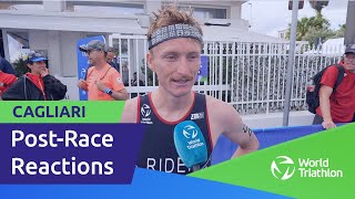 Mens PostRace Reactions  Seth Rider  WTCS Cagliari [upl. by Pendleton]