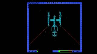 Atari 7800 Emulated Astro Blaster Medium 15900 points [upl. by Anaibib]