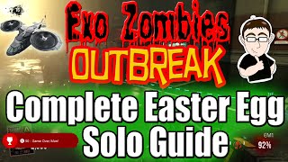 Outbreak Easter Egg Exo Zombies Complete Solo Guide Advanced Warfare [upl. by Yerdna]