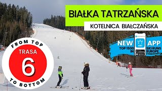 Kotelnica Białczańska Małopolska  trasa 6 cały zjazd [upl. by Katherine903]