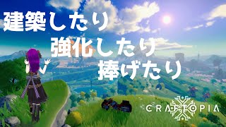 【若月とわ】Craftopiaクラフトピア 建築見直してファブっさん【VCVtuber】新人vtuber [upl. by Auhsohey965]