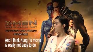 IGN Asia XMen Days of Future Past  Fan Bingbing Interview [upl. by Lewellen]