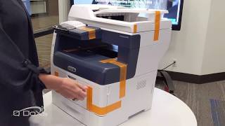 Unboxing Xerox B405 amp Extra Tray QDoxs [upl. by Fredric]