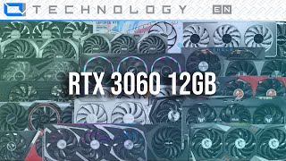 Which RTX 3060 to BUY and AVOID  50 Cards Compared Ft Asus EVGA Gigabyte MSI Palit PNYetc [upl. by Ecile27]