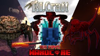 Surviving 100 Days In RLCRAFT Did i make it [upl. by Rehpotsyrk]