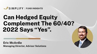 Simplify Fund Insights Can Hedged Equity Complement The 6040 2022 Says “Yes” ft HEQT [upl. by Chute]