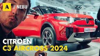 Citroen C3 Aircross 2024  7 posti in 439m a 18790€ Benza Mild amp EV [upl. by Schouten]