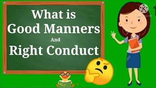 What is GOOD MANNERS and RIGHT CONDUCT GMRC Learning Advanced🕵️‍♀️ [upl. by Mobley]