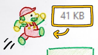 How Super Mario Bros Was Made Into 40 Kilobytes [upl. by Stevana]