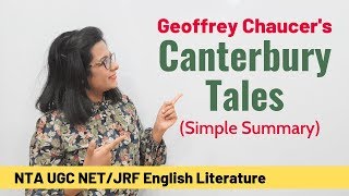 The Lazy Mans Guide to Canterbury Tales UGC NET English [upl. by Hortensia]