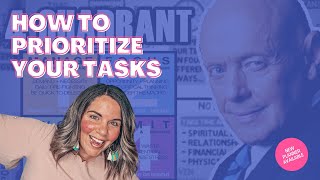 How To Prioritize Your Tasks  4 Quadrants From Stephen Covey [upl. by Leeda]