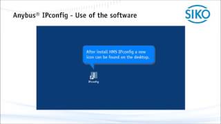 SIKO AG2x  Anybus® IPconfig [upl. by Suhpoelc78]