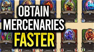 A Complete Guide on How To Get Mercenaries FAST  Hearthstone Mercenaries [upl. by Yaker]