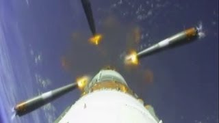 Onboard camera view launch and separation of Sentinel1A [upl. by Arammahs]