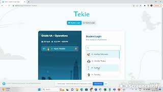 How to use Tekie Teacher and student login [upl. by Homer117]