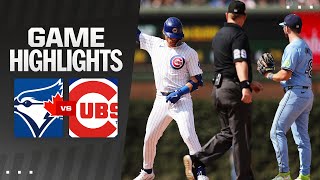 Blue Jay vs Cubs Game Highlights 81824  MLB Highlights [upl. by Kruter]