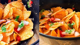 Lays Chips Chaat  Easy Lays Chaat Recipe [upl. by Ajiam]