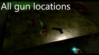 Opposer VR ALL GUN LOCATIONS [upl. by Doerrer]