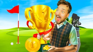 MY FIRST TIME WINNING Golf It [upl. by Giardap]