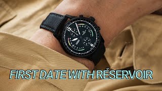 First Date with Reservoir’s Airfight Chronograph  Geneva Watch Days 2023 [upl. by Ysor471]