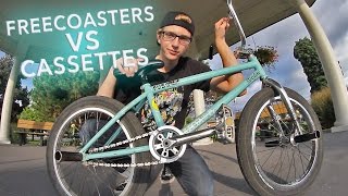 BMX FREECOASTER VS CASSETTE [upl. by Hnim]