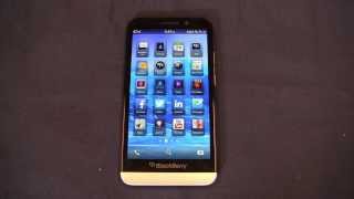 BlackBerry Z30 Review Part 1 [upl. by Jolene]