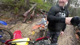 Riding Enduro Trails  Booki Cam Part 1 [upl. by Fong]