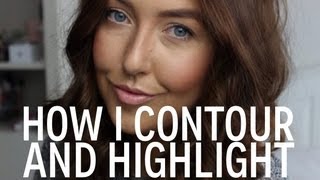 How I Contour amp Highlight Tom Ford Shade amp Illuminate and MAC Prep amp Prime Light Boost [upl. by Enoj]