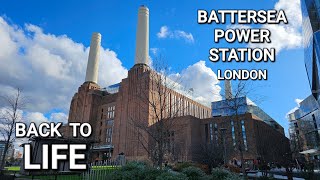 BATTERSEA POWER STATION REINVENTED FOODHALL amp SHOPS LETS HAVE A LOOK INSIDE🐖 [upl. by Ilan19]