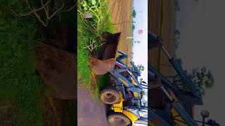 jcb short tektar sort automobile jcb comedy funny excavator [upl. by Ardnuassac]