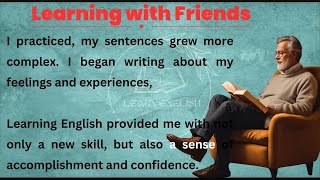 Learning with Friends   Learn English Through Story   Speak English  Practice English story [upl. by Lanevuj]