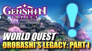 Genshin Impact Orobashis Legacy Search for the missing part [upl. by Ttayw]